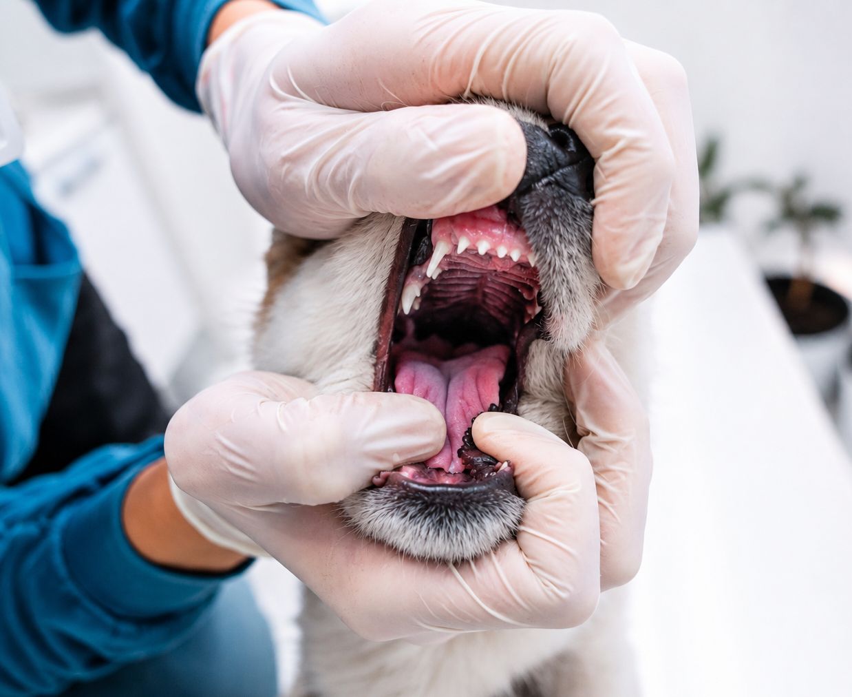 what does gum disease look like in dogs